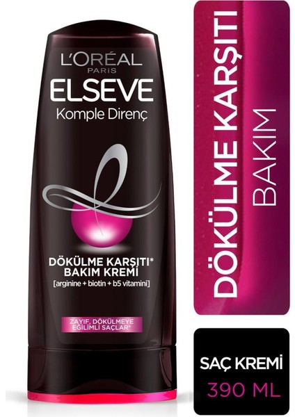 L'oréal Paris Elseve Komple Direnç Bakım Kremi 390 ml