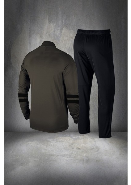 Erkek Haki Supra Penye Kumaş Yürüyüş Takımı (S-3xl) fırsatları