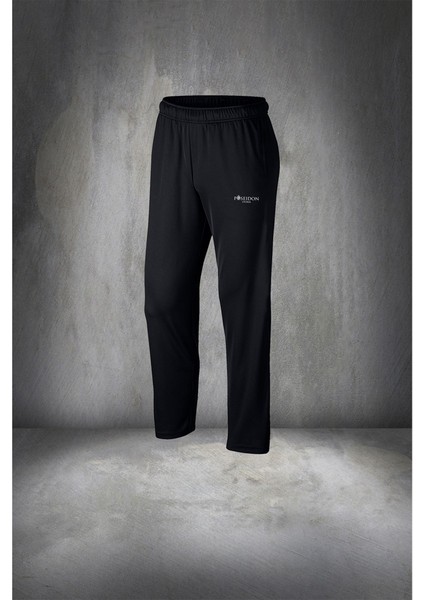 Erkek Siyah Supra Penye Kumaş Rahat Koşu Takımı (S-3xl) modelleri