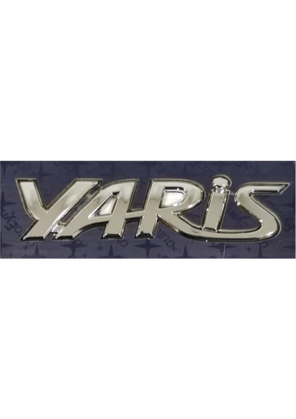 Yaris Yazısı Toyota Yaris Arka Bagaj Yazısı