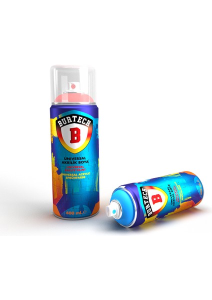 400 ml Burtech Gri Sprey Boya