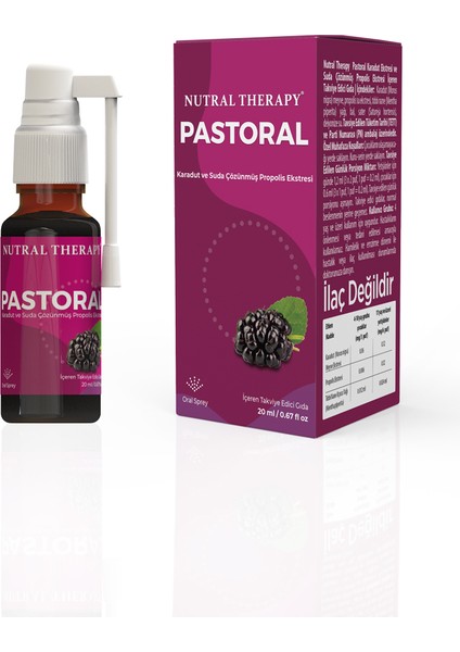 Pastoral Sprey (Propolis Karadut Zahter Tıbbi Nane Yağı) 20 ml