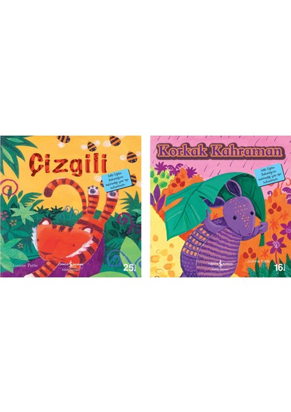 Çizgili - Korkak Kahraman 2 Kitap Set - Joanne Partis