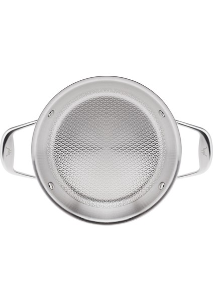 3Ply PowerSteel 316+ Çelik İndüksiyon Tabanlı Petekli Sahan 20 cm 1 Lt16 Çelik Petekli 20 cm Sahan 1 Lt