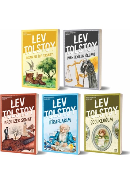 Lev Tolstoy 5 Kitap Set
