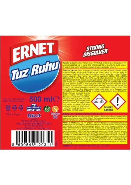 Tuz Ruhu 500 ml fiyatları