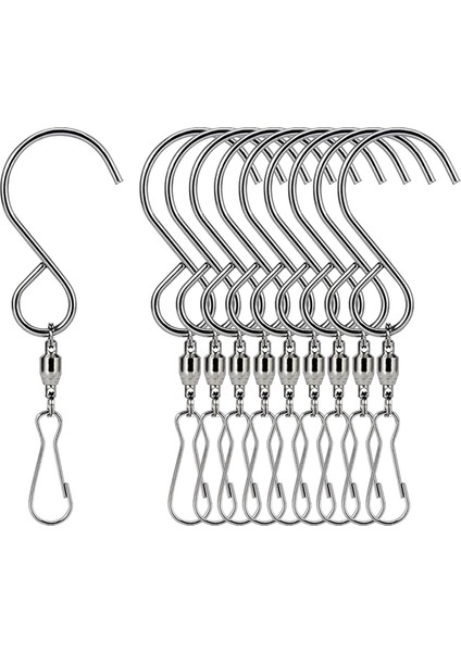 10'lu Döner Kanca Klip (Yurt Dışından)