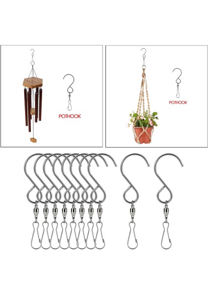 10'lu Döner Kanca Klip (Yurt Dışından) modelleri