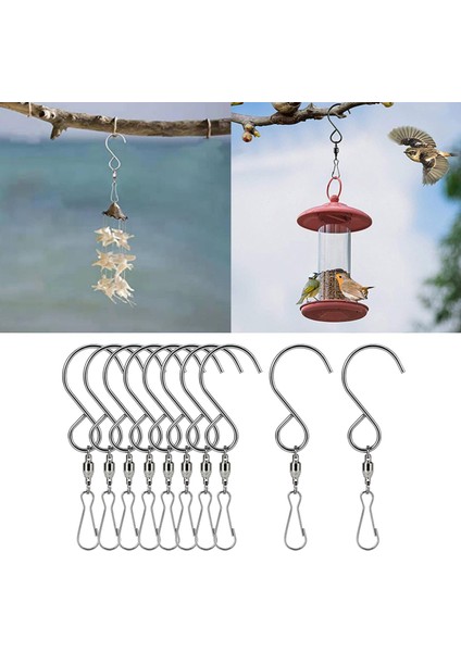 10'lu Döner Kanca Klip (Yurt Dışından) indirimleri