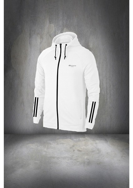 Büyük Beden Erkek Beyaz Supra Penye Kumaş Rahat Kesim Eşofman Takımı (4xl- 10XL) fiyatları