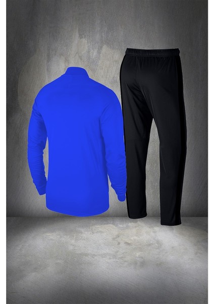 Oversize Erkek Mavi Supra Penye Kumaş Şık Taşarım Kişiye Özel Eşofman Takımı (4xl- 10XL) fırsatları