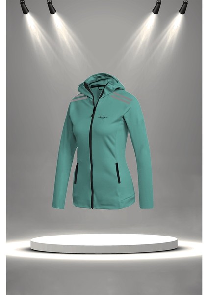 Kadın Su Yeşili Supra Penye Kumaş Rahat ve Şık Eşofman Takımı (S-3xl)