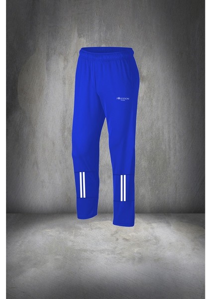Büyük Beden Erkek Mavi Supra Penye Kumaş Rahat Kapüşonlu Şık Eşofman Takımı (4xl- 10XL) modelleri