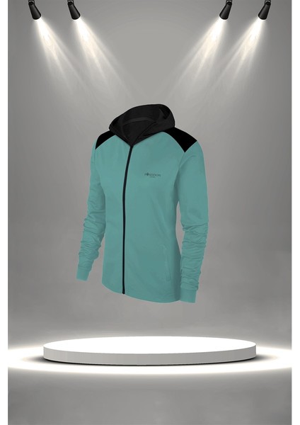 Kadın Su Yeşili Supra Penye Kumaş Alt ve Üst Eşofman Takımı Seti (S-3xl) fiyatları