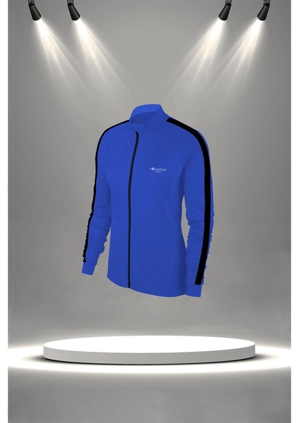 Kadın Mavi Supra Penye Kumaş Sporcu Günlük Koşu Seti (S-3xl) fiyatları