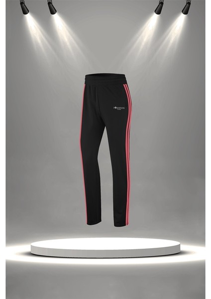 Kadın Siyah Supra Penye Kumaş Yürüyüş ve Koşu Için Eşofman Takımı (S-3xl) modelleri