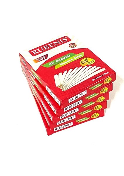 Dil Çubuğu Büyük Naturel 250'LI (50X5 Paket)