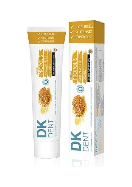DKDENT Propolis Florürsüz Doğal Diş Macunu 100 ml