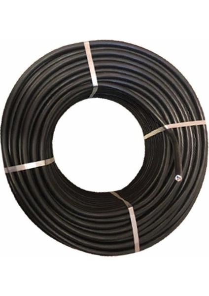 Yeşim 2x1.5 Ttr Kablo Cca 100 Metre Siyah Tam Kesit
