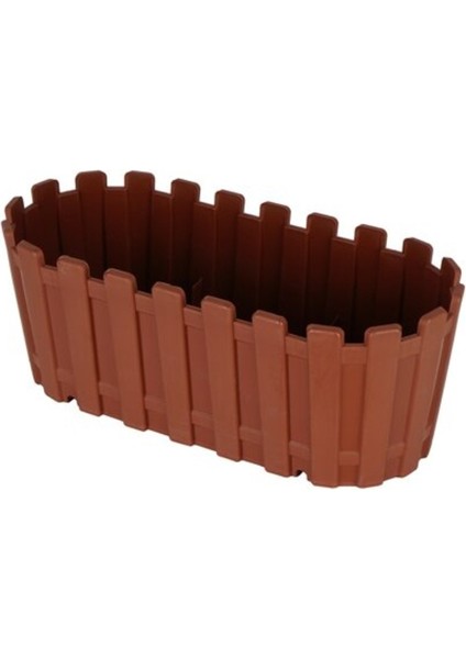 Akasya Çit Bahçe / Balkon Saksı 30 cm / 3 Litre - Su Hazneli