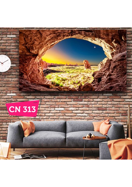 Taş Mağaradan Bakış / Farklı Duvar Tasarımı