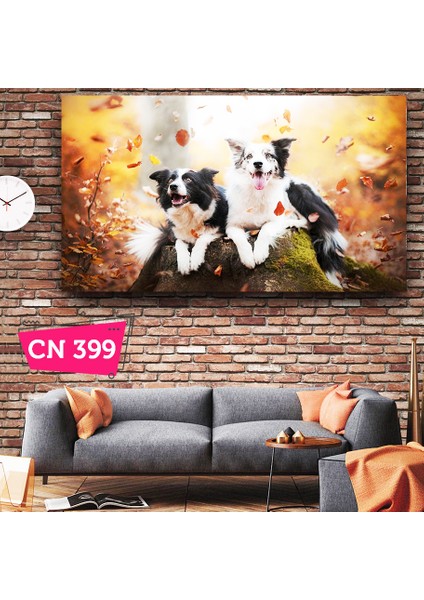 Mutlu Köpekler / Mutluluk Veren Tablolar