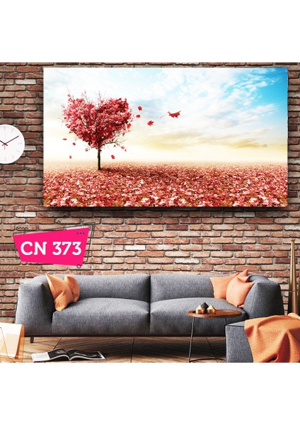 Pembe Sonbahar Ağacı / Mutluluk Veren Tablolar
