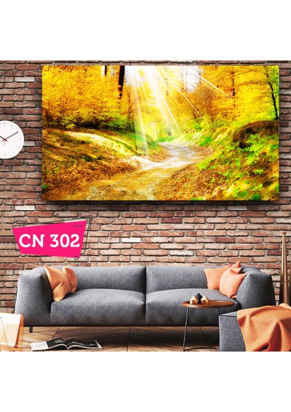 Ormanda Yürüyüş / Natural Duvar Tasarımları
