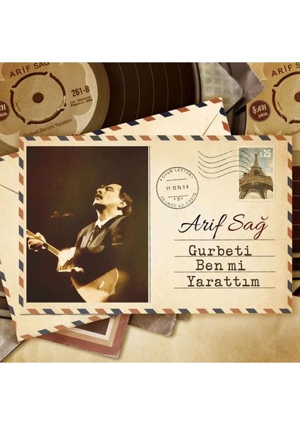 Arif Sağ - Gurbeti Ben Mi Yarattım (Plak)