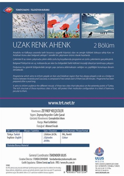 Uzak Renk Ahenk (Trt Arşiv 66 - Dvd)