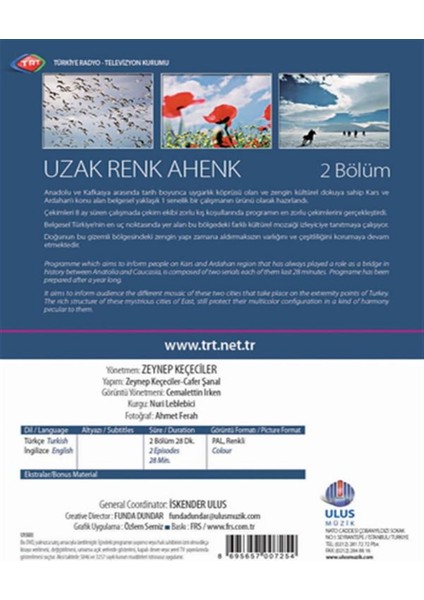 Uzak Renk Ahenk (Trt Arşiv 66 - Dvd)