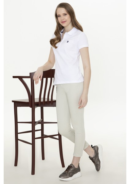 Kadın Beyaz Basic T-Shirt 50246272-VR013
