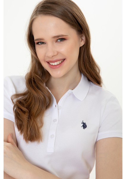 Kadın Beyaz Basic T-Shirt 50246272-VR013 modelleri
