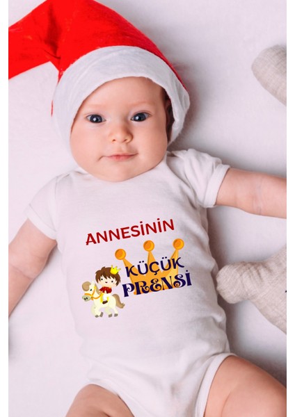 Özel Tasarım Bebek Zıbın - Çıtçıtlı Body-Zıbın Annesinin Küçük Prensi