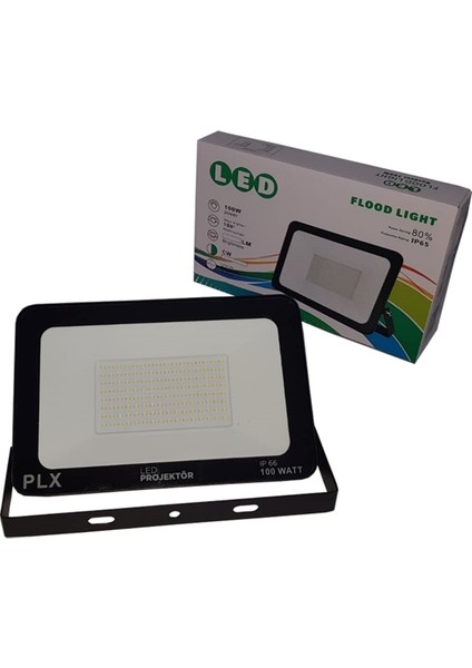 100 Watt LED Tablet Projektör Beyaz