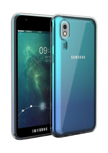 Samsung Galaxy A2 Core Kılıf Şeffaf Süper Silikon Rubber Arka Kapak