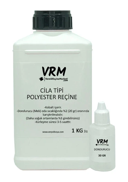 Cila Tipi Polyester Reçine - 1 kg