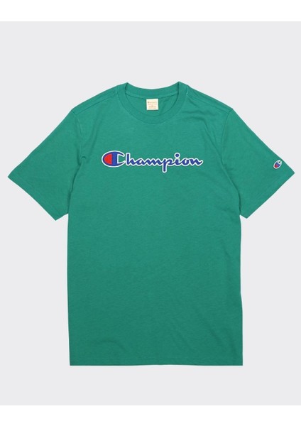 Champion Regular Fit Tişört Yeşil