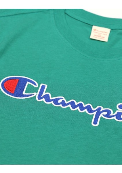 Champion Regular Fit Tişört Yeşil