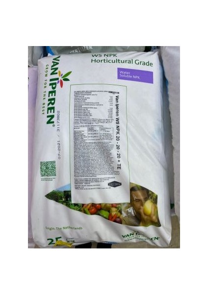 Van Iperen Ws Npk 20-20-20+Te (25 Kg)