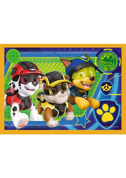 Paw Patrol 4'lü Kutulu Puzzle/yapboz (35+48+54+70 Parça)