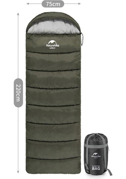U250 Zarf Tarzı Kapüşonlu Uyku Tulumu -10°c fiyatları