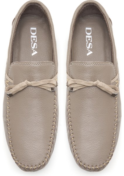 Gary Gri Erkek Deri Loafer