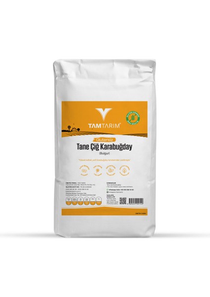 (Glutensiz) Çiğ Karabuğday Tane 2 kg