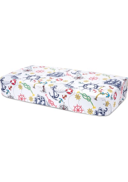 45 cm x 75 cm Lastikli Fitted Bebek ve Çocuk Yatak Çarşafı