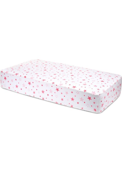 45 cm x 75 cm Lastikli Fitted Bebek ve Çocuk Yatak Çarşafı