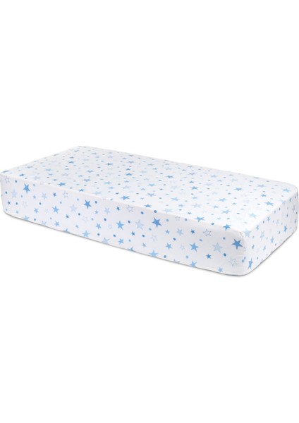 45 cm x 85 cm Lastikli Fitted Bebek ve Çocuk Yatak Çarşafı