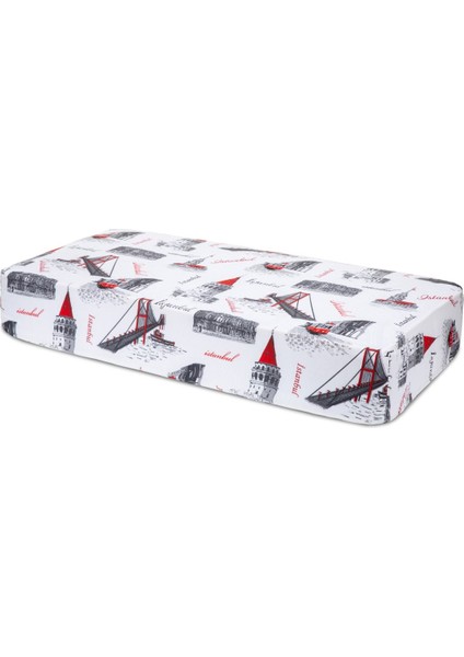 Fenomenbed 50 cm x 70 cm Lastikli Fitted Bebek ve Çocuk Yatak Çarşafı