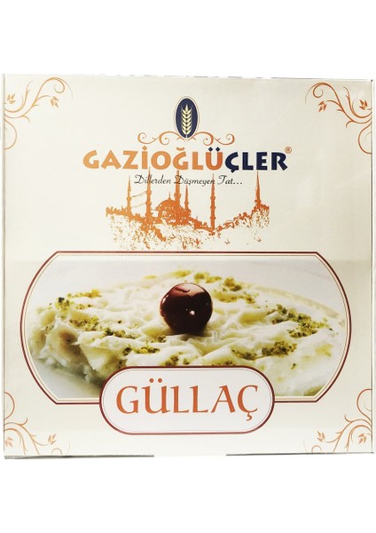 Gazioğluüçler Güllaç Kutu 300 gr