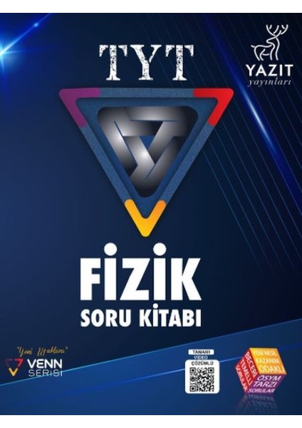 Yazıt Yayınları Yazıt Yayıncılık TYT Fizik Venn Serisi Soru Kitabı